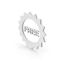 Symbol Free Badge PNG & PSD Images