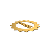 Gold Symbol Free Badge PNG & PSD Images