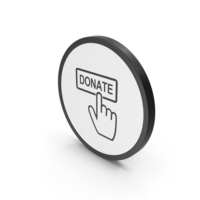 Icon Donate Button PNG & PSD Images