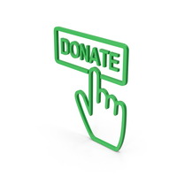 Symbol Donate Button Green PNG & PSD Images