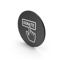 Donate Button Icon PNG & PSD Images