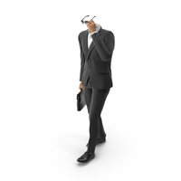 Bag and Sunglasses Suit Black PNG & PSD Images
