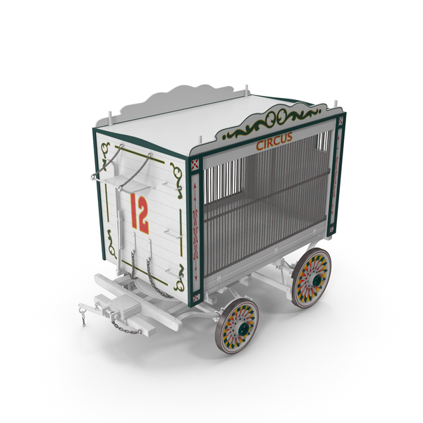Traveling Circus Wagon PNG & PSD Images
