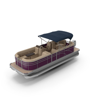 Trimaran Pontoon Boat PNG & PSD Images