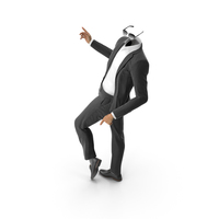 Dancing Sunglasses Suit Black PNG & PSD Images