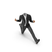Happy Success Suit Black PNG & PSD Images