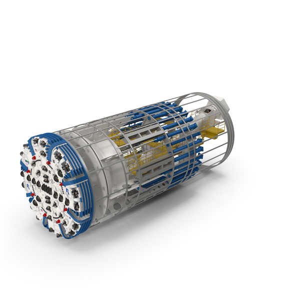 Tunnel Boring Machine Cutterhead PNG & PSD Images