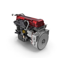 Turbo Diesel Truck Engine Generic PNG & PSD Images