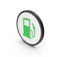 Icon Fuel Station Green PNG & PSD Images