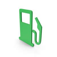 Symbol Fuel Station Green PNG & PSD Images