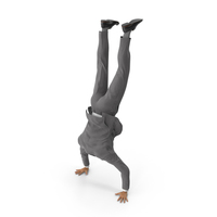 On Two Hands Suit Black PNG & PSD Images