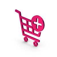 Symbol Add To Shopping Cart Metallic PNG & PSD Images