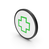Icon Cross Green PNG & PSD Images
