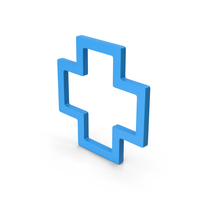 Symbol Cross Blue PNG & PSD Images