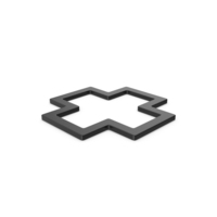 Black Symbol Cross PNG & PSD Images