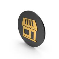 Market Gold Icon PNG & PSD Images