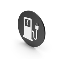 Electric Vehicle Charging Station Icon PNG & PSD Images