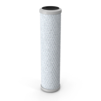 Universal 10 Inch Carbon Block Water Filter Cartridge PNG & PSD Images