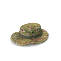 US Army Boonie Camo Hat PNG & PSD Images