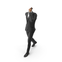Talking Phone Suit Black PNG & PSD Images