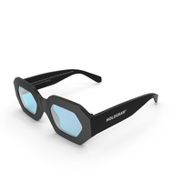 Hologram Black Blue PNG & PSD Images