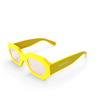 Hologram Chameloin Glasses PNG & PSD Images