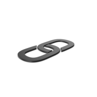 Black Symbol Link PNG & PSD Images