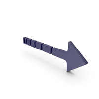 Arrow Dark Blue PNG & PSD Images