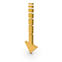 Arrow Yellow PNG & PSD Images