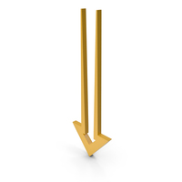Yellow Arrow PNG & PSD Images