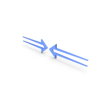 Two Blue Arrows PNG & PSD Images