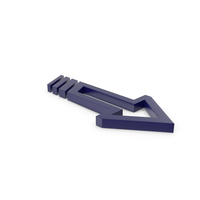 Arrow Dark Blue PNG & PSD Images