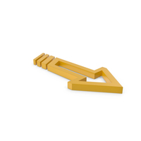Arrow Yellow PNG & PSD Images