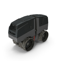 Vibratory Trench Roller Dirty PNG & PSD Images