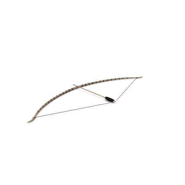 Viking Bow with Armed Arrow PNG & PSD Images