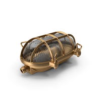 Vintage Bulkhead Light Brown PNG & PSD Images