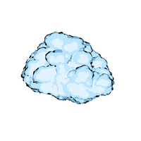 Cartoon Cloud PNG & PSD Images