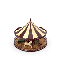 Vintage Carousel PNG & PSD Images