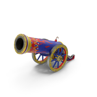 Vintage Circus Cannon PNG & PSD Images