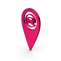 Pinpoint Electric Vehicle Charging Metallic PNG & PSD Images