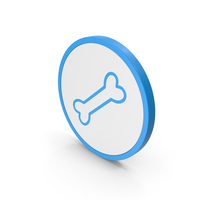 Icon Bone Blue PNG & PSD Images