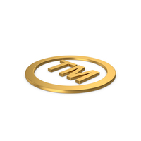 Gold Symbol Trademark PNG & PSD Images
