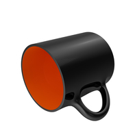 Black and Orange Cup on Floor PNG & PSD Images