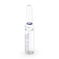 Vitamin B Complex Injection 3ml Ampoule PNG & PSD Images