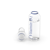 Vitamin B1 1ml Ampoule Opened PNG & PSD Images