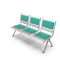 Waiting Room Triple Seats PNG & PSD Images