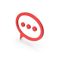 Symbol Texting Red PNG & PSD Images