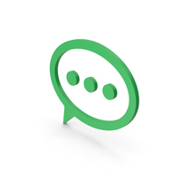 Symbol Texting Green PNG & PSD Images