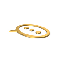Gold Symbol Texting PNG & PSD Images