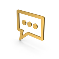 Symbol Texting Gold PNG & PSD Images